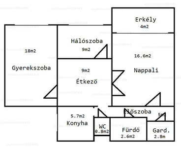 Eladó panel lakás - X. kerület, Hungária körút 5-7.