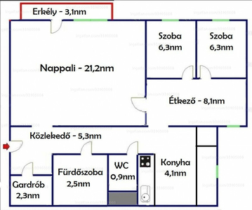 Eladó panel lakás - XXI. kerület, József Attila utca 71.