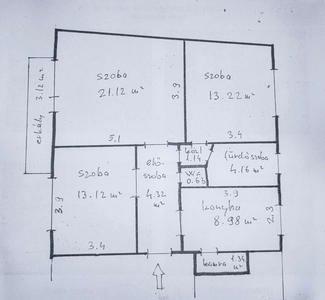 Eladó tégla lakás - Eger, Szvorényi utca