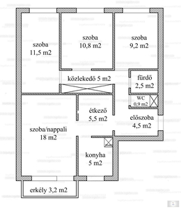 Kiadó panel lakás - XX. kerület, Tótfalusi Kis Miklós sétány