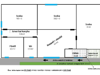 Pacsirtatelep, Budapest, ingatlan, ház, 64 m2, 42.600.000 Ft