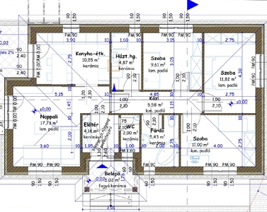 újépítésű, Mosonszentmiklós, ingatlan, ház, 80 m2, 58.900.000 Ft