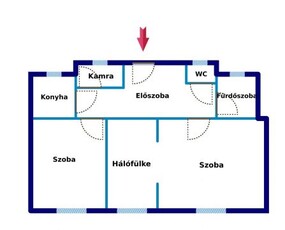 Eladó Lakás, Komárom-Esztergom megye Tatabánya Nyugodt környék, kb. 200 m2 kert, alacsony rezsi