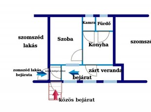 Eladó téglalakás Tatabánya, Felsőgalla, Szent István út, földszint