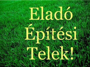 Eladó telek