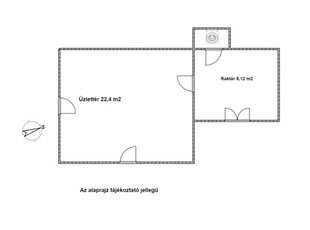 Kiadó üzlethelyiség Vác, Belváros, Központi Piac utca