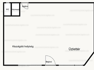 Eladó utcai bejáratos üzlethelyiség - Tiszaalpár, Alkotmány utca 11.