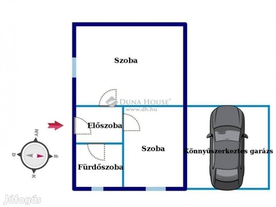 Eladó 30 nm-es ház Debrecen