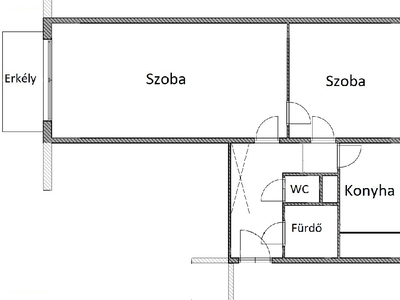 Felsőváros, Szeged, ingatlan, lakás, 55 m2, 32.000.000 Ft