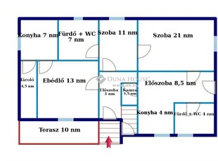 Budapest, ingatlan, ház, 90 m2, 62.500.000 Ft