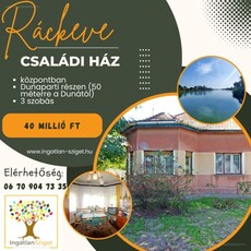 Ráckeve, ingatlan, ház, 72 m2, 45.000.000 Ft