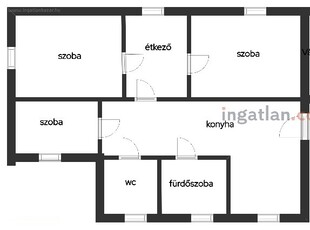 Rákóczifalva, ingatlan, ház, 72 m2, 25.000.000 Ft