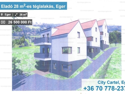 Eladó tégla lakás - Eger, Tulipántkert utca