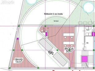 Debrecen Mester u. 20 alatt épülő 50 m2-es, teraszos iroda eladó!