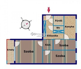 Eladó panellakás Kecskemét, 5. emelet