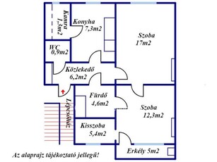 Eladó téglalakás Békéscsaba, 3. emelet