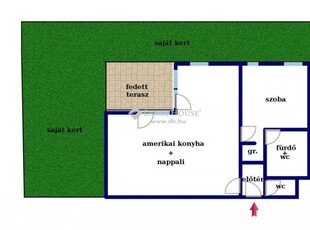 Eladó téglalakás Budapest, IV. kerület, Káposztásmegyer, Csíksomlyó utca, földszint