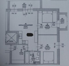 Eladó téglalakás Velence, földszint