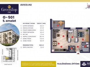 Eladó téglalakásBudapest, XIII. kerület, Angyalföld, Zsinór utca 30-34, 5. emelet