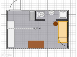 Felújítandó 18nm alagsori lakás XIII. kerületben eladó