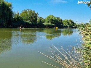 Gyomaendrődön közvetlen vízparti nyaraló eladó