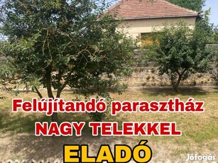 Parasztház nagy telekkel