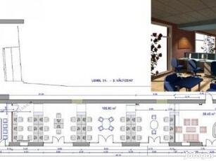 XIII. Kerület, Lehel utca, 173 m2-es, lakásban kialakított iroda