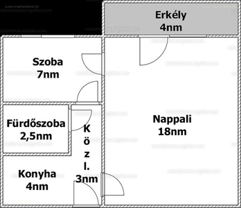 Újpalotai lakótelep, Budapest, ingatlan, lakás, 35 m2, 27.500.000 Ft