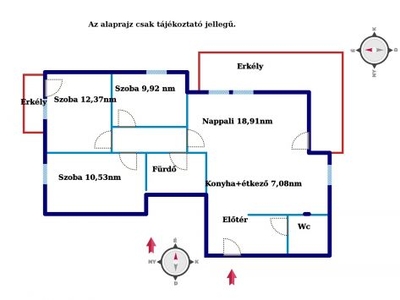 Eladó Lakás, Pest megye Vác