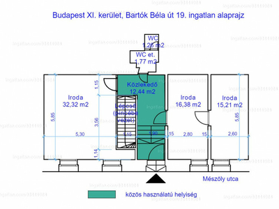 Kiadó egyéb iroda - XI. kerület, Bartók Béla út 19.