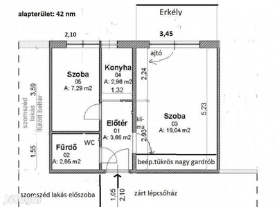 Csok képes, belváros közeli, azonnal költözhető lakás bútorozva eladó