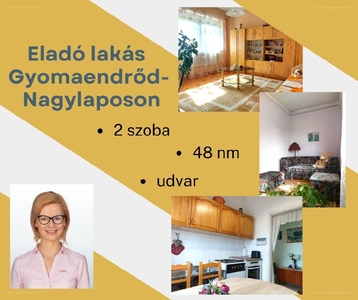 Nagylapos, Gyomaendrőd, ingatlan, lakás, 48 m2, 8.990.000 Ft