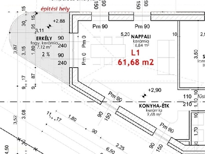 újépítésű, Szabadhegy, Győr, ingatlan, lakás, 62 m2, 53.600.000 Ft