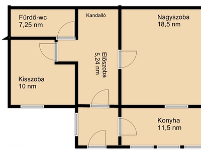 Mór, ingatlan, ház, 65 m2, 18.000.000 Ft