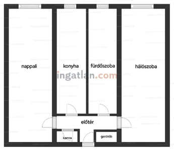 Nádorváros, Győr, ingatlan, lakás, 56 m2, 35.900.000 Ft