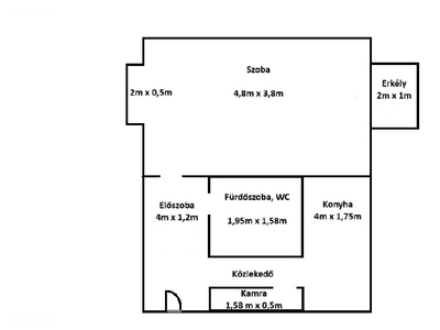 Belváros, Szolnok, ingatlan, lakás, 36 m2, 20.500.000 Ft