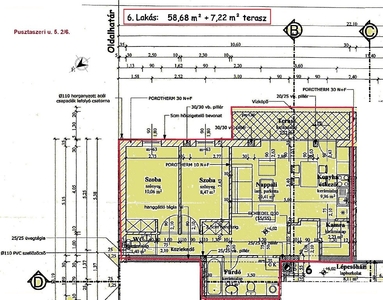 Felsőváros, Szeged, ingatlan, lakás, 62 m2, 49.900.000 Ft