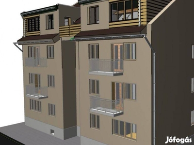 Eladó 2 X 41 m2 tetőtéri lakás projekt beépítése, Dunaújváros - Közpon