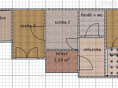 Eladó, 90 m2- es 3 szobás családi ház, Székesfehérvár- Vezér utcák