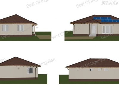Győrságon új építésű, napelemes, 3 szoba+ nappalis családi ház ELADÓ!