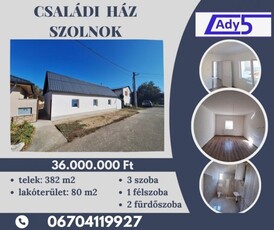 Eladó családi ház Szolnok