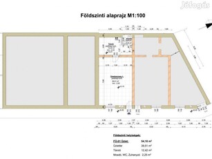 Makó belváros közeli 56 m2-es üzlet, 5Kwh-os napelemrendszer