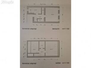 Szekszárd városközponti felújítandó téglalakás