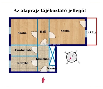 Szombathely, ingatlan, lakás, 55 m2, 28.400.000 Ft