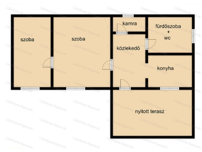 Donner, Kaposvár, ingatlan, lakás, 62 m2, 13.500.000 Ft