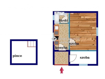 Eladó 30 nm-es ház Velence - Velence, Fejér - Nyaralók, üdülők