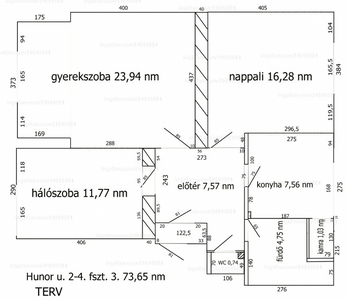 3. kerület, Hunor utca