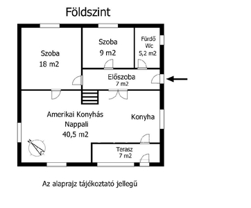 Eladó átlagos állapotú ház - Buják