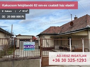 Eladó családi ház Kakucs