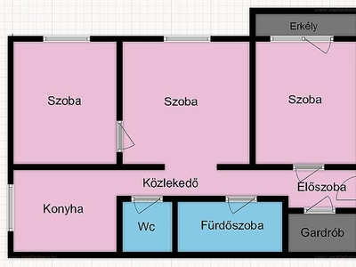 Újpest, Budapest, ingatlan, lakás, 71 m2, 40.990.000 Ft